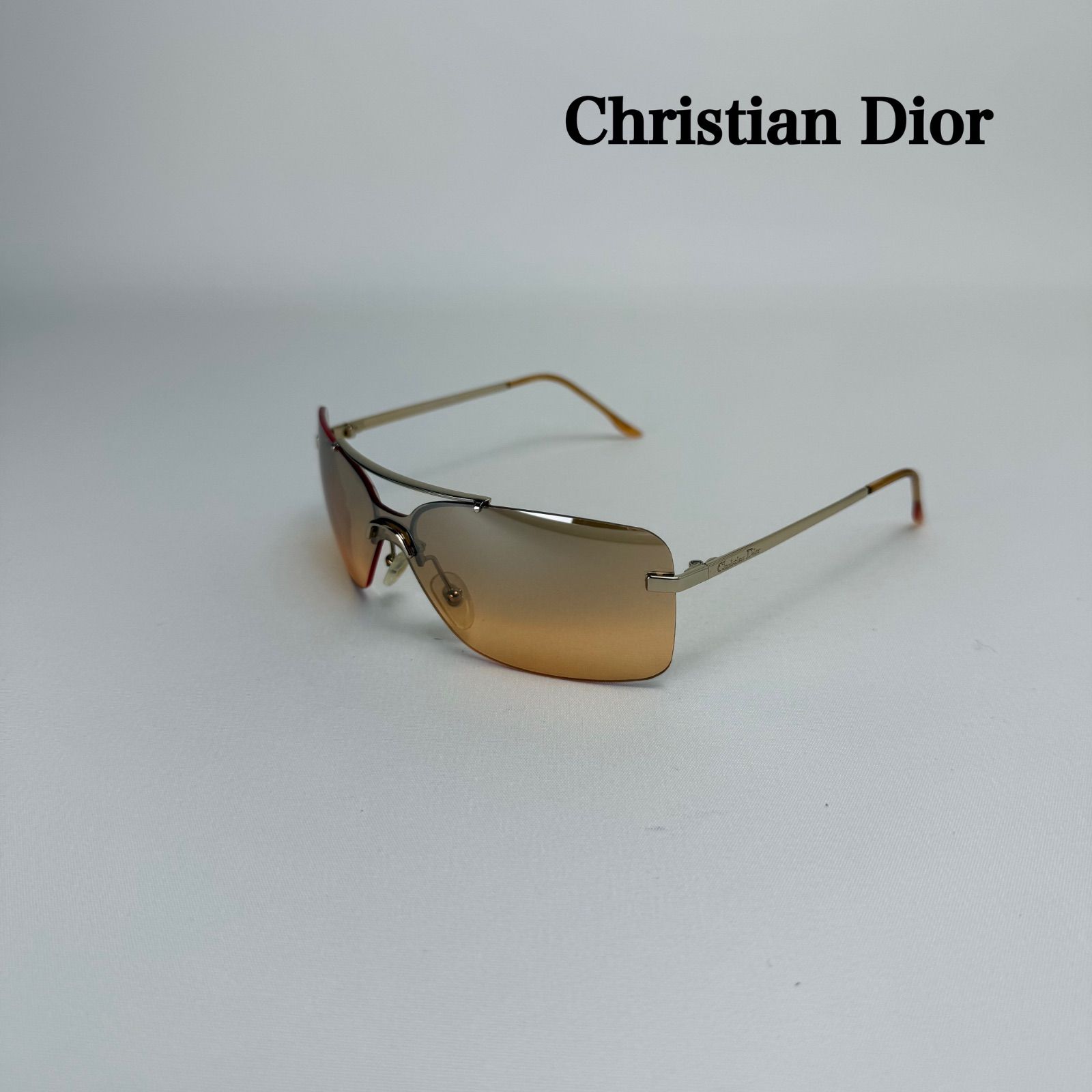 Christian Dior y2k archive MINI MOTARD org sunglasses 34N