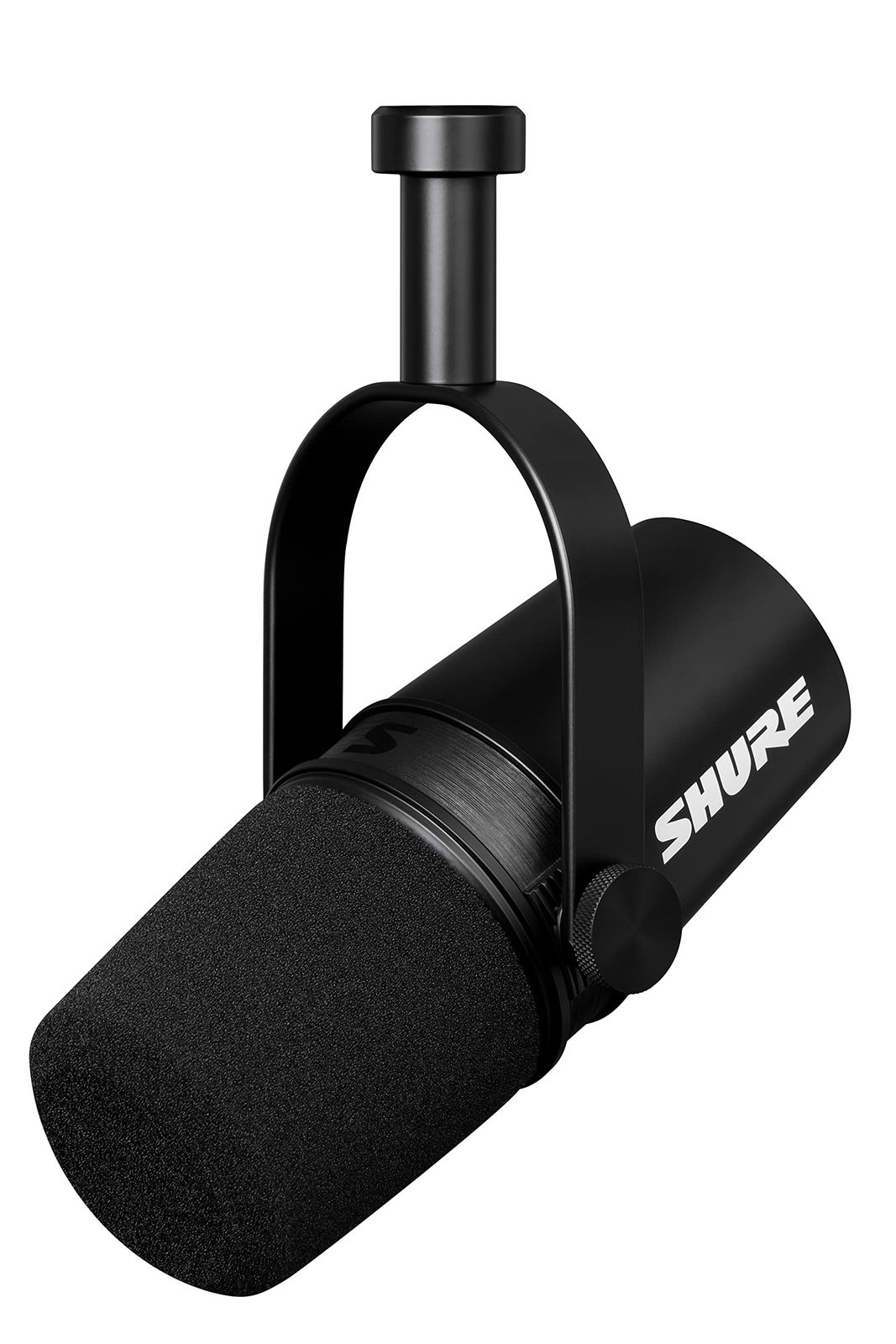 SHURE シュア MV7X ポッドキャストマイクロホン MV7X-J ダイナミックマイク カーディオイド 単一指向性 XLR 有線 ノイズ除去 録音 レコーディング ボーカル ナレーション 宅録 ブラック【国内正規品/メーカー保証2年】 [XLR接続]