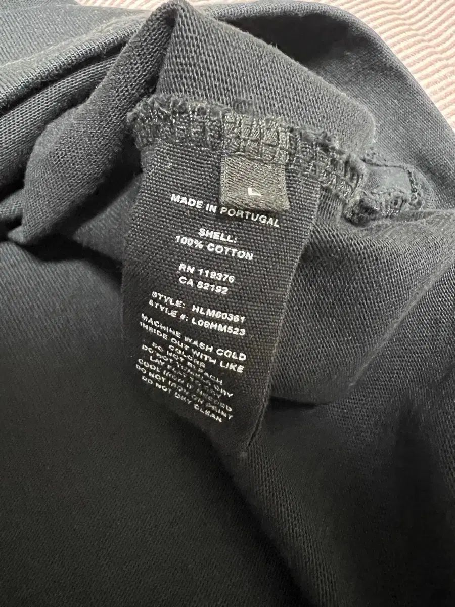 L ヘルムート・ラング ロゴ Classic 半袖 Tシャツ