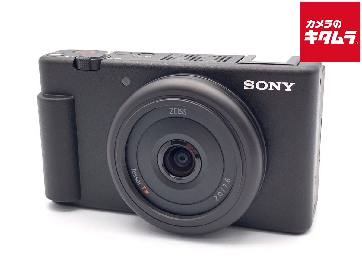 【中古】 【美品】 ソニー VLOGCAM ZV-1F B ブラック