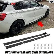 86.6インチ サイドスカート ロッカーパネル エクステンション ホンダ シビック VW ゴルフ 4 5 6 7 GTI GTD テスラ モデル 3 Y MER