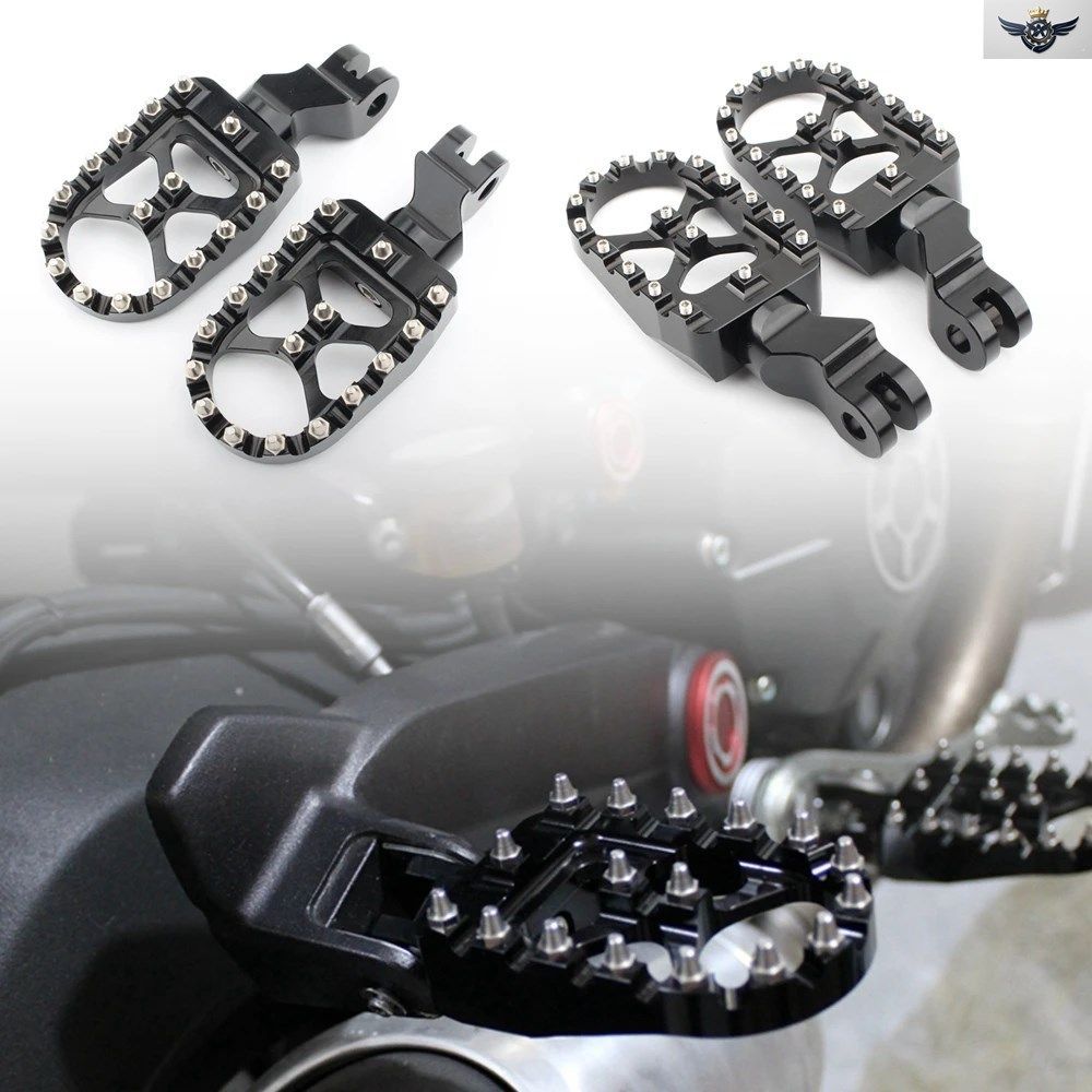 オートバイ用フロントフットペグ/フットレスト トライアンフ ボンネビル T100 T900 トランソン 1200 スクランブラー 2001-2015 7,089円