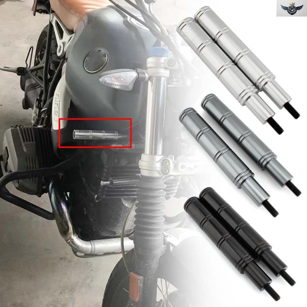 オートバイ用LEDヘッドライト/フォグライト取り付けブラケット/ポストサポートベース BMW RNINET R9T PURE RACER SCRAMBLER URBAN G/S 2013