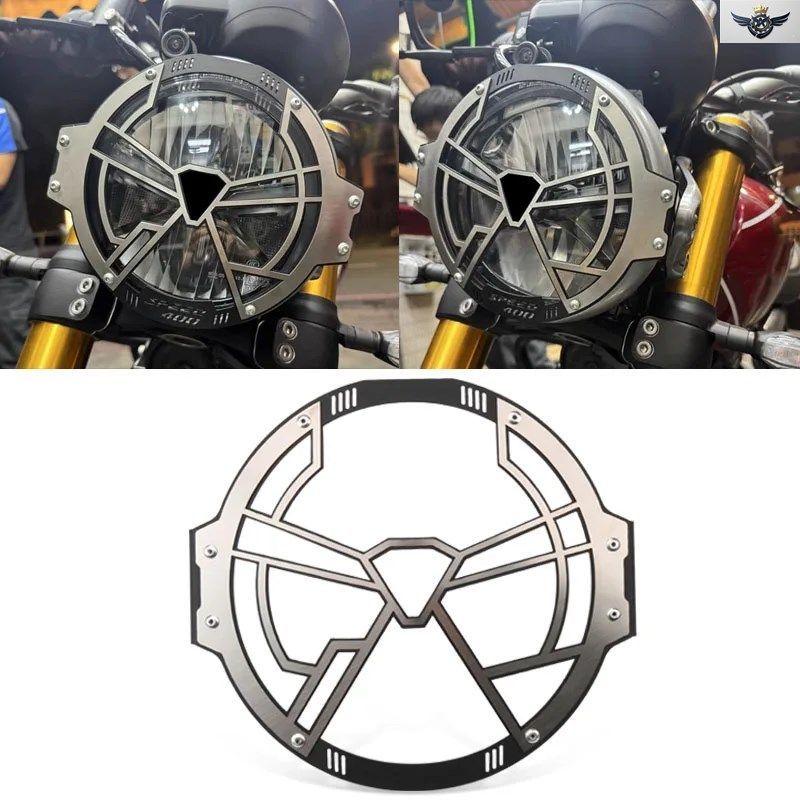 オートバイ用ヘッドライトガードプロテクターカバー SPEED 400 SCRAMBLER 400X 2024 7,654円