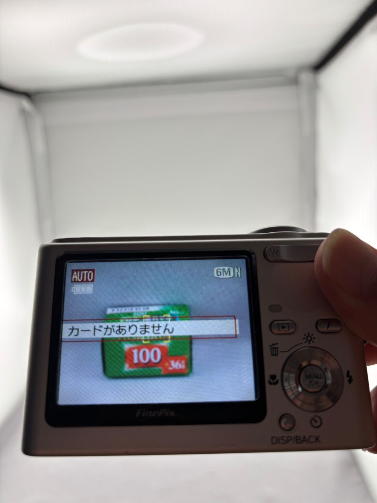 2096【動作確認済み】 FUJIFILM FinePix F10 シルバー 富士フィルム