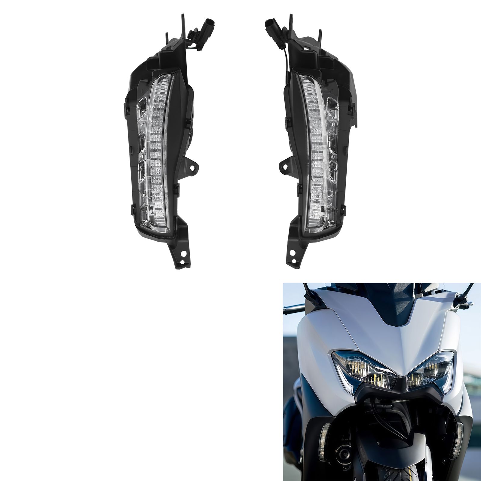 ヤマハ TMAX 560 2020-2021 用 LED フロントウインカーライト