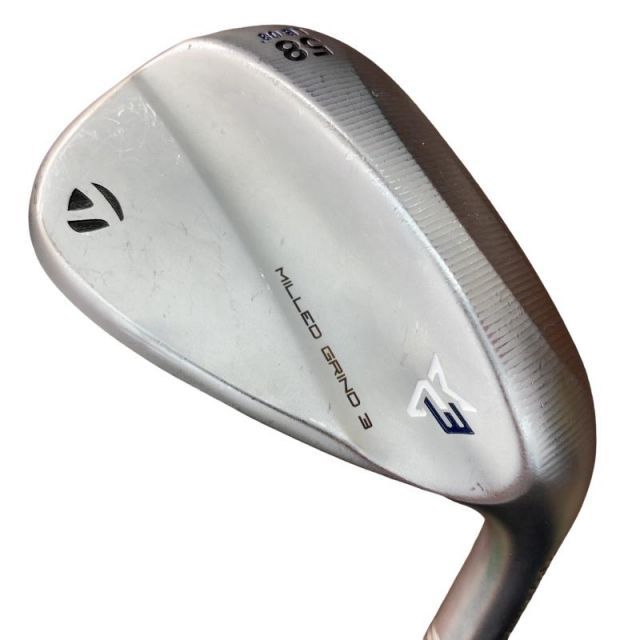 【中古】 テーラーメイド Taylor Made MILLED GRIND 3 58°/08° ウェッジ WG Dynamic Gold (フレックスS) メンズ 男性用 右利き 右用 Bランク ゴルフクラブ