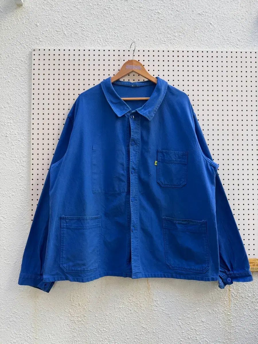 70s ROUNDED COLLAR フレンチワーク ラウンドKARA ウォークジャケット