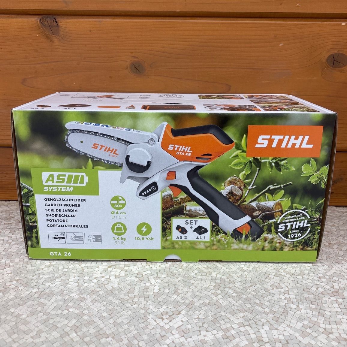 【バッテリー・充電器付】STIHL GTA26 ガーデンプルーナー AS2 AL1 ケース付 新品