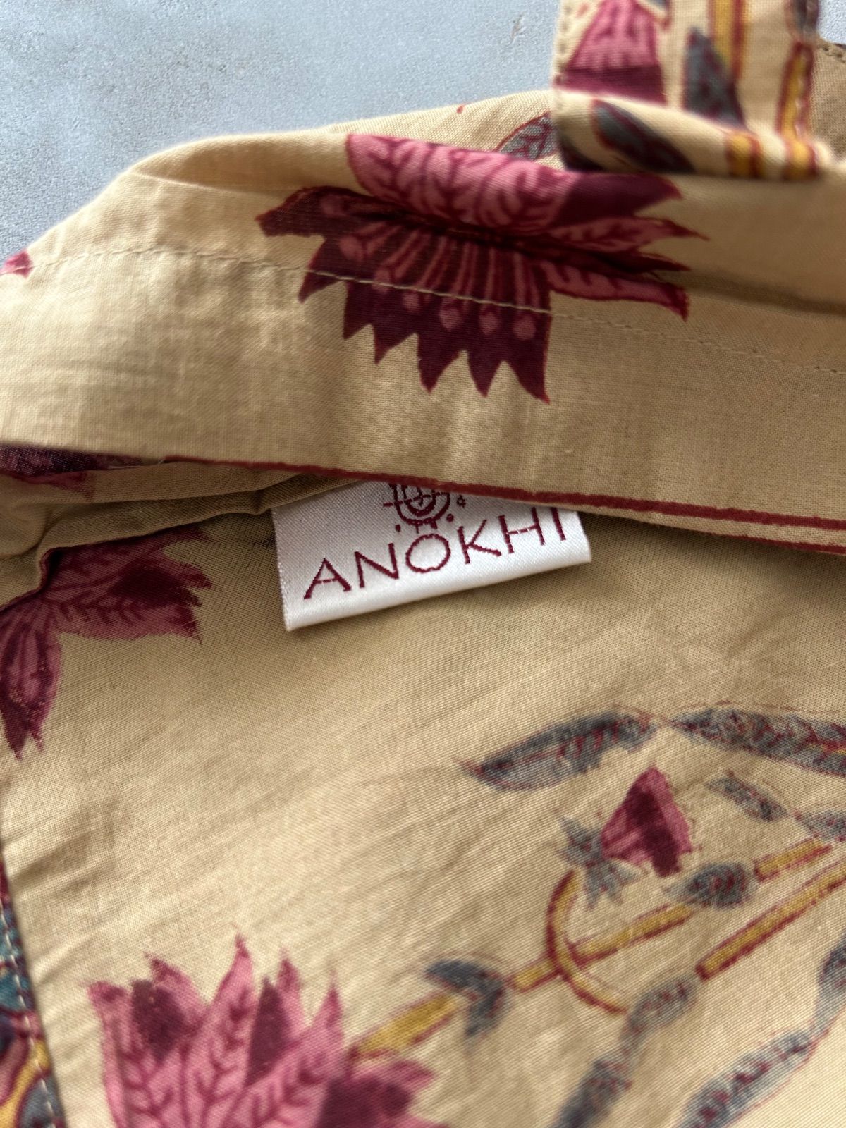ANOKHI 巾着ショルダーバッグ －Ajanta collection－ ANOKHI －TABRIZ 