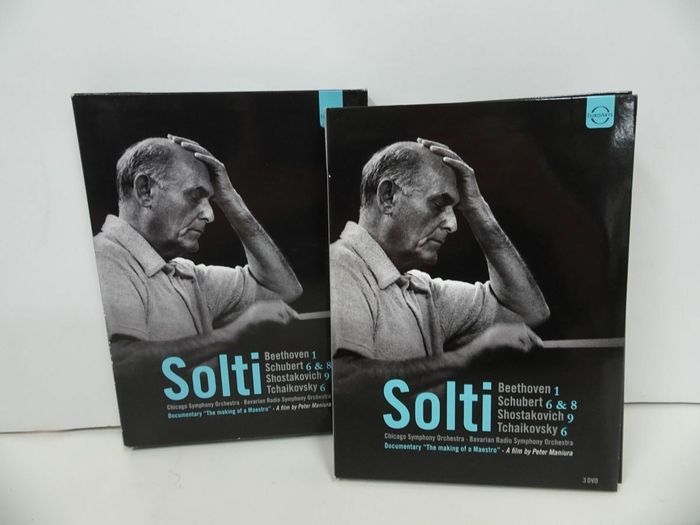 e Solti Conducts Mendelssohn & Shostakovich [DVD] [Import](中古品) ☆DVD【SOLTI / BEETHOVEN1,SCHUBERT6＆8 ETC/ゲオルク・ショルティ