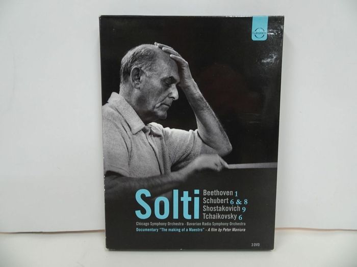 ☆DVD【SOLTI / BEETHOVEN1,SCHUBERT6＆8 ETC/ゲオルク・ショルティ
