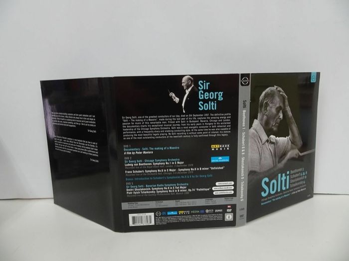☆DVD【SOLTI / BEETHOVEN1,SCHUBERT6＆8 ETC/ゲオルク・ショルティ