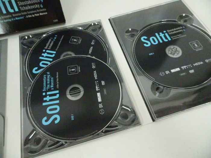 ☆DVD【SOLTI / BEETHOVEN1,SCHUBERT6＆8 ETC/ゲオルク・ショルティ