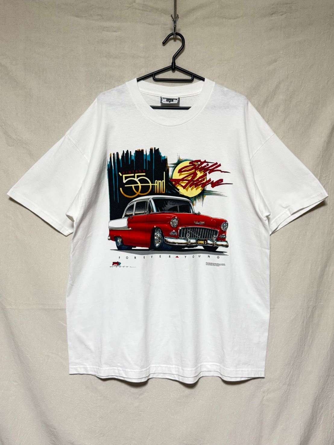 Lee【USA直輸入】古着 シボレー Chevrolet Bel Air 1955 グラフィックT