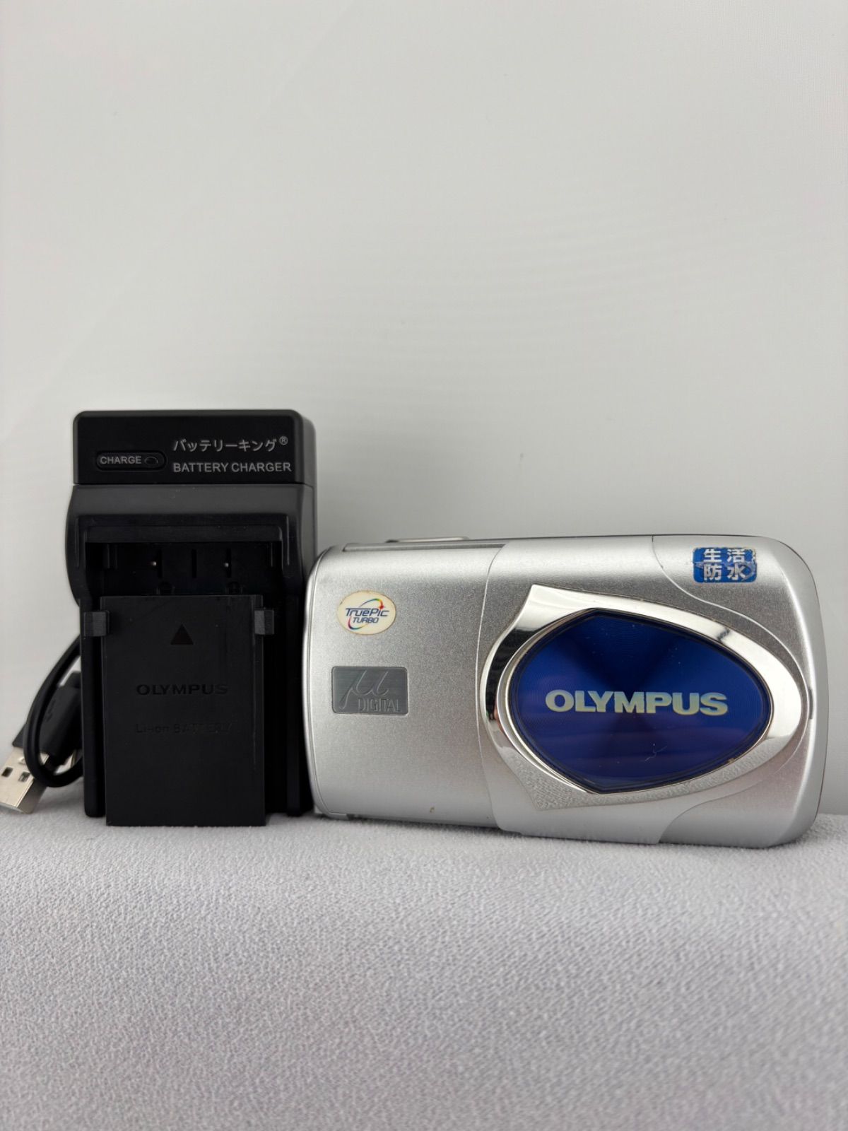2118【動作確認済み】 OLYMPUS μ-30 DIGITAL オリンパス ミュー - メルカリ