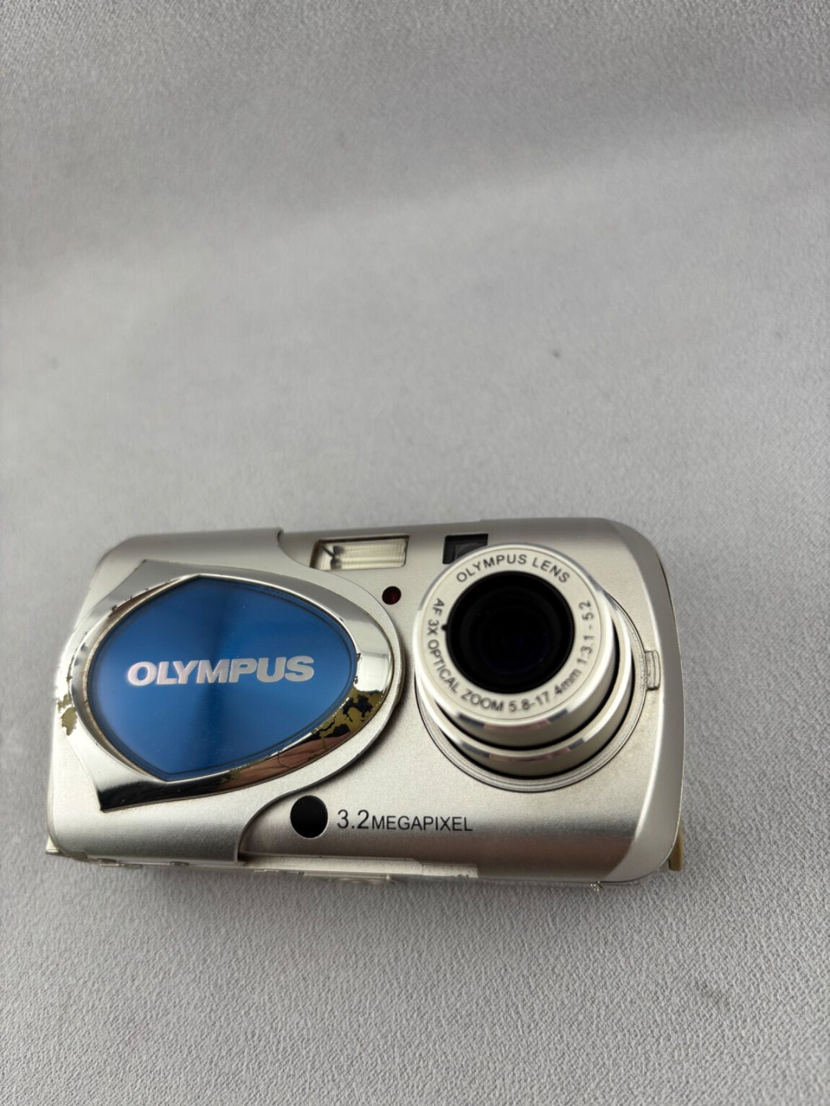 2119【動作確認済み】 OLYMPUS μ-15 DIGITAL シルバー オリンパス