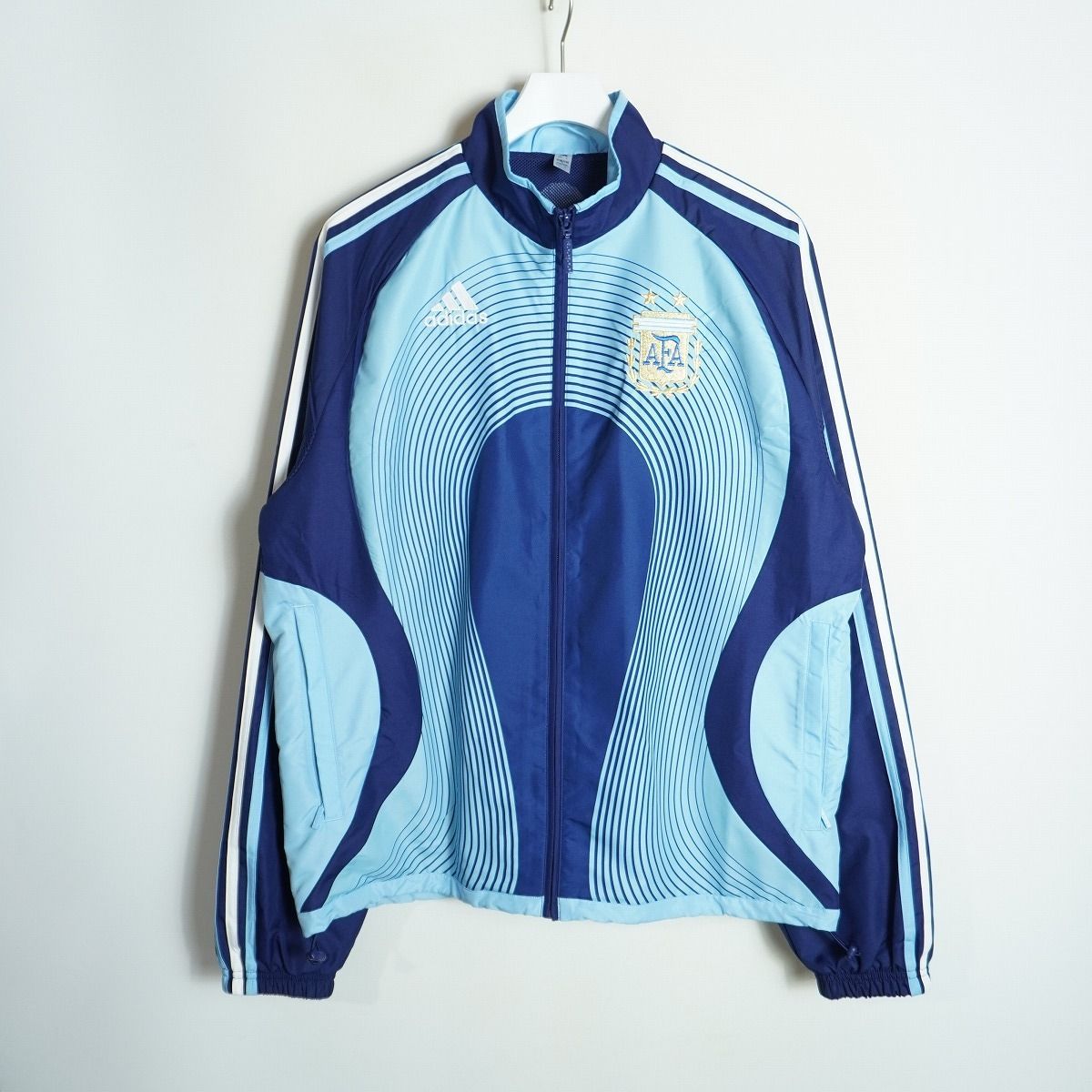 美品25AW adidas アディダス Track Top 2006 アルゼンチン代表 2006 アウェイ トラックトップ ジャケット JZ2214 AZB010 サイズS 青4862Q♪