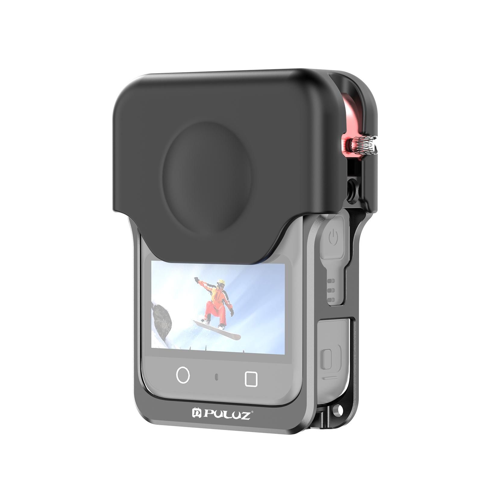 DJI Osmo 360 用 アルミ合金保護ケージ レンズカバー付き