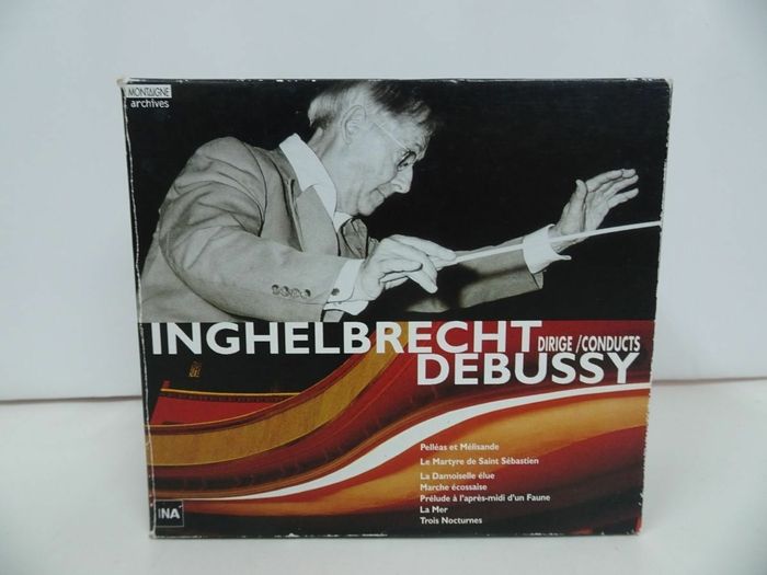 ☆CD-BOX【アンゲルブレシュト、ドビュッシーを振る/Inghelbrecht