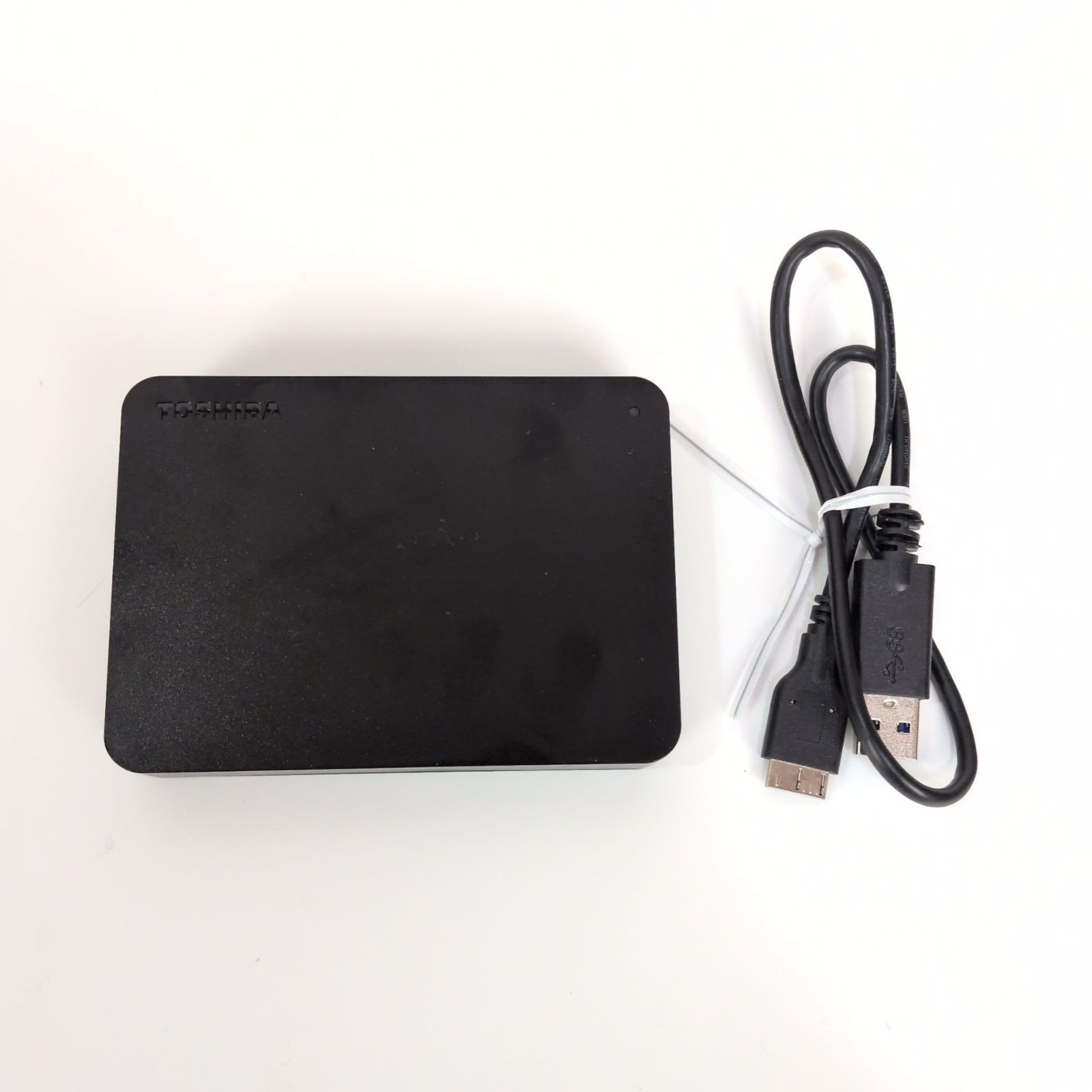 【極美品】使用33時間！東芝 4TB ポータブルHDD HD-TPA4U3-B