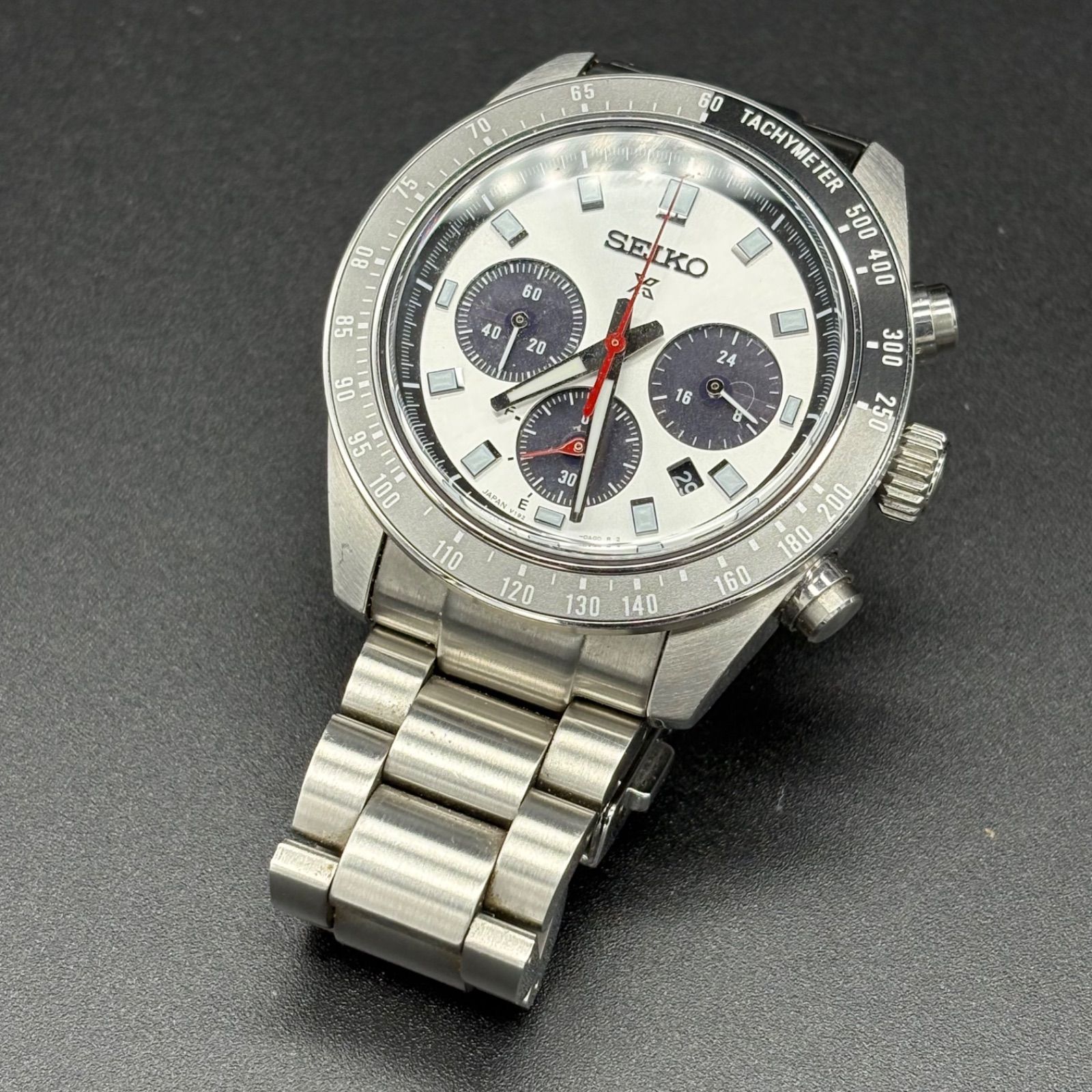 SEIKO セイコー PROSPEX プロスペックス SBDL095 V192-0AH0 SPEEDTIMER スピードタイマー ソーラー メンズ クロノグラフ 腕時計 38,987円