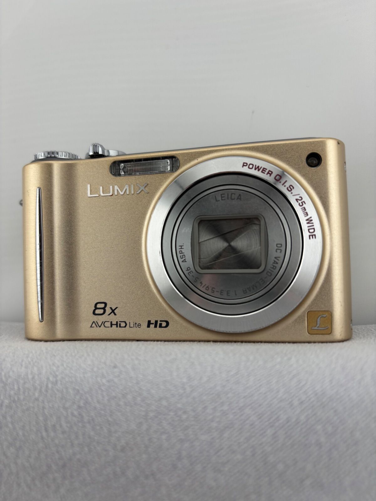 2123【美品、動作確認済み】 Panasonic LUMIX DMC-ZX3 ゴールド