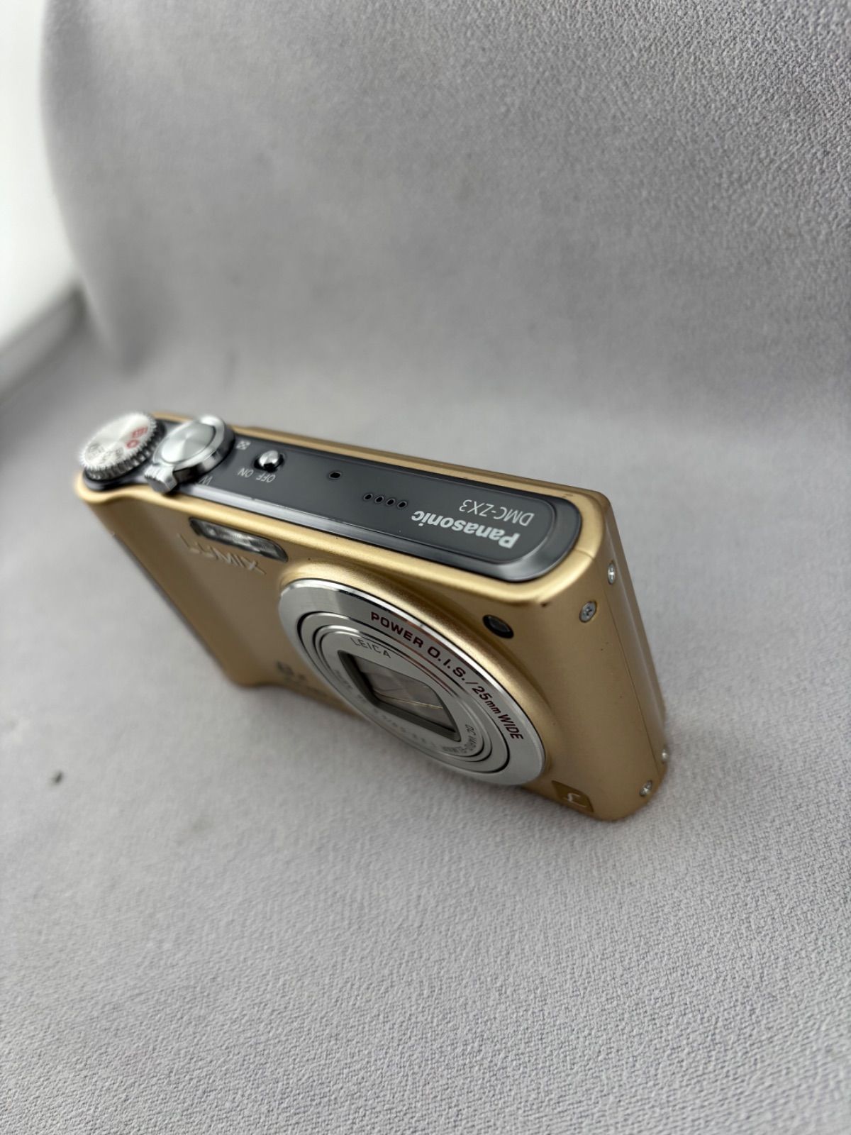 2123【美品、動作確認済み】 Panasonic LUMIX DMC-ZX3 ゴールド