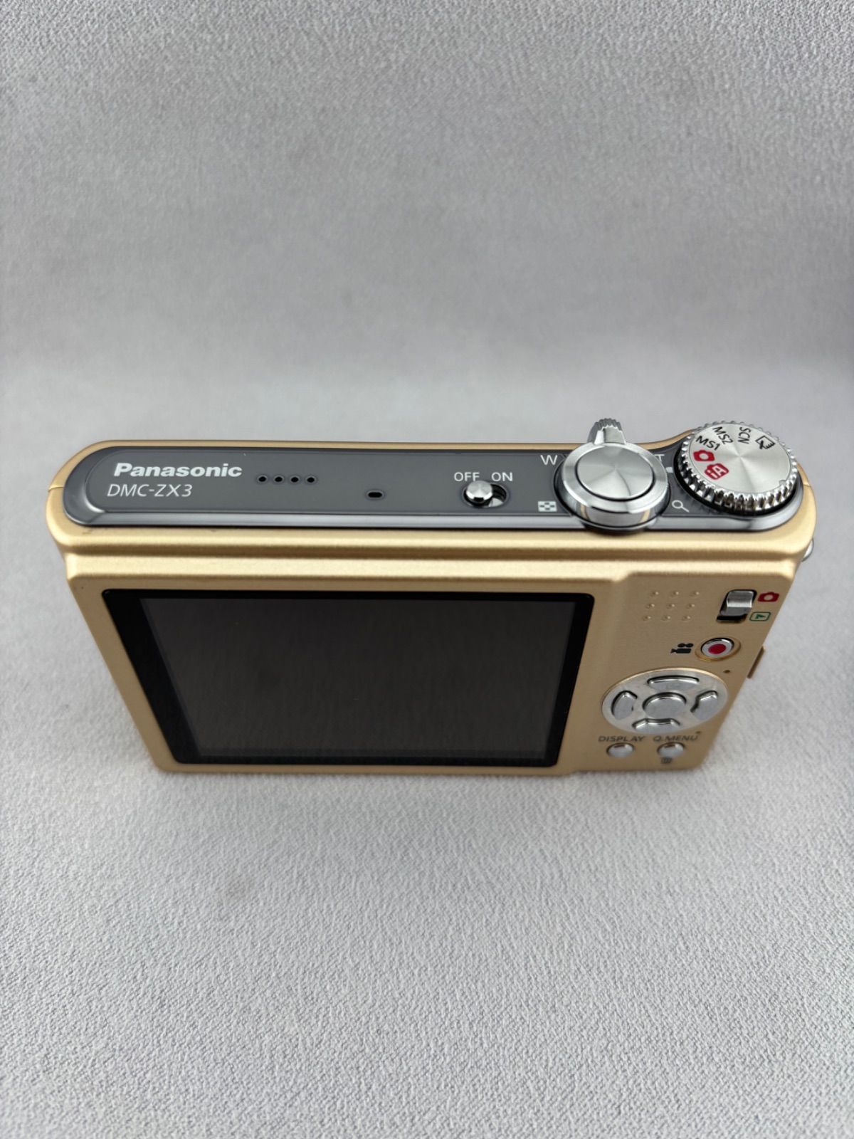 2123【美品、動作確認済み】 Panasonic LUMIX DMC-ZX3 ゴールド