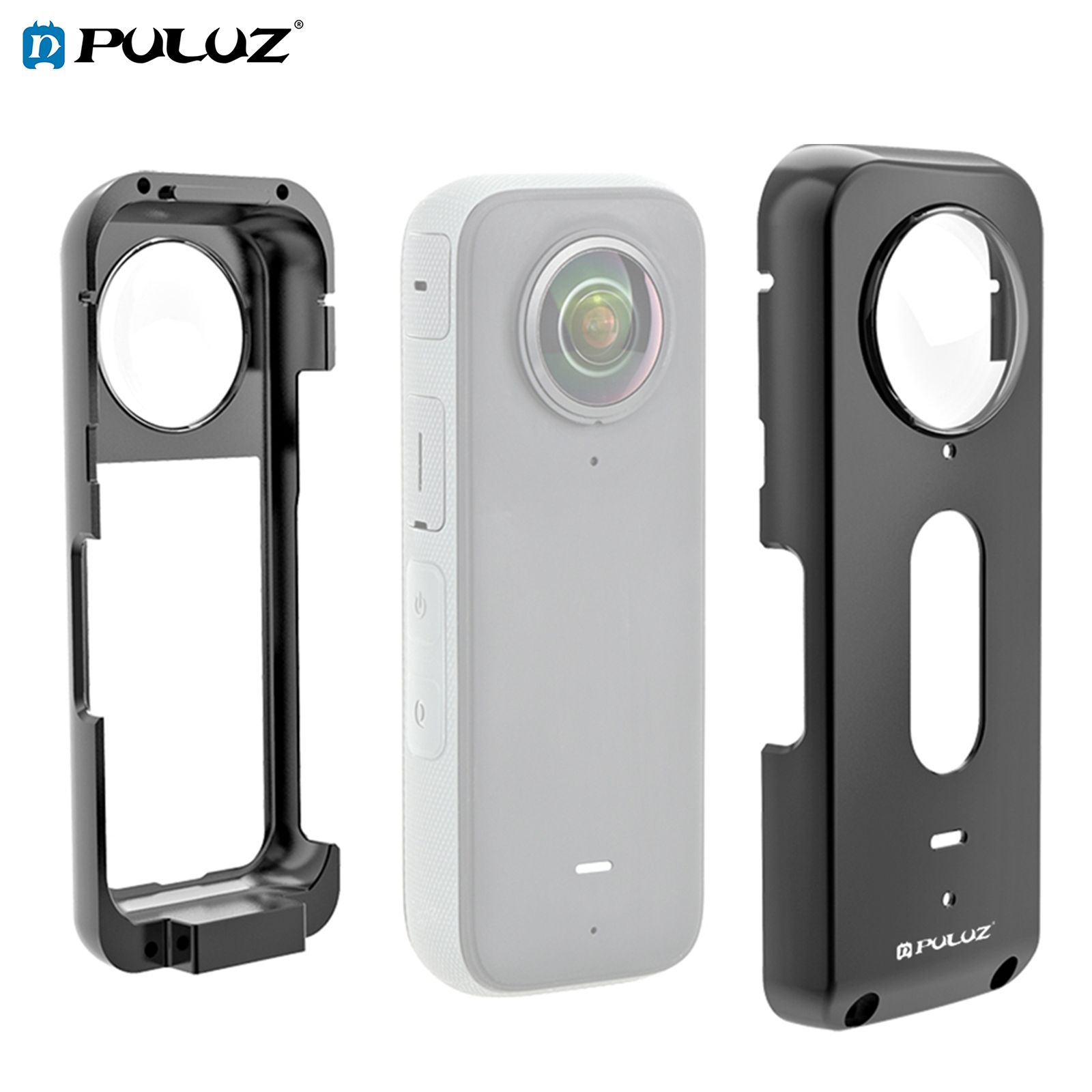 Insta360 X3 用 金属製ケージ 保護フィルム カメラアクセサリー