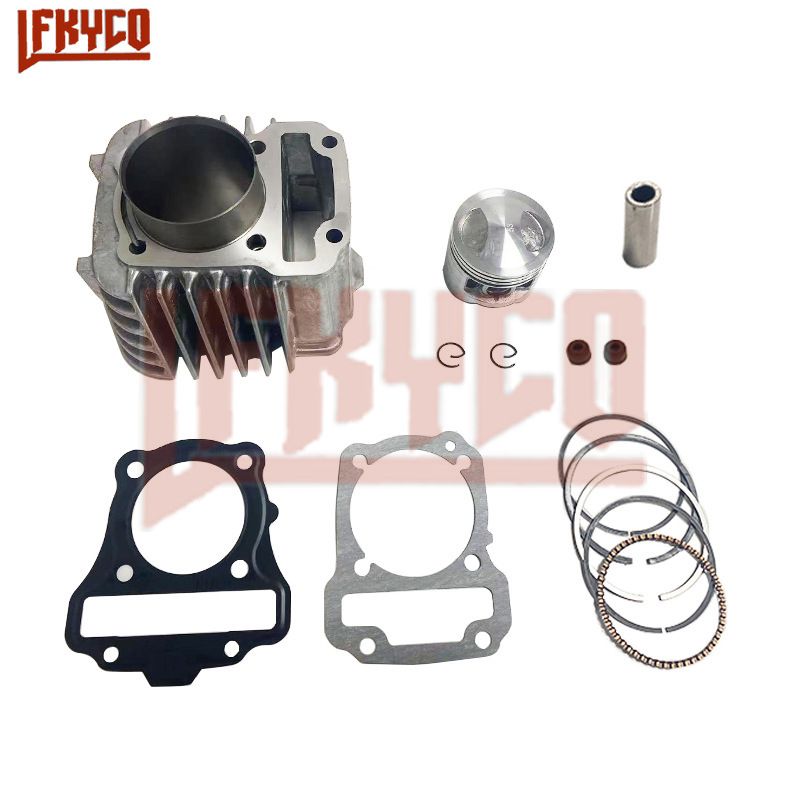 ホンダ KWB110/Suzuki Revo110 用 110cc エンジンシリンダー ピストンキット 53mm