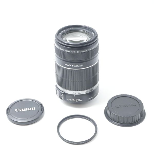 キヤノン Canon EF-S55-250mm F4-5.6 IS[美品B]
