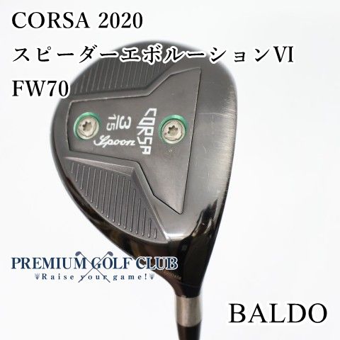【中古】 バルド BALDO コルサ CORSA 2020 フェアウェイウッド スピーダー エボリューション6 FW70（X） 3W [4194]