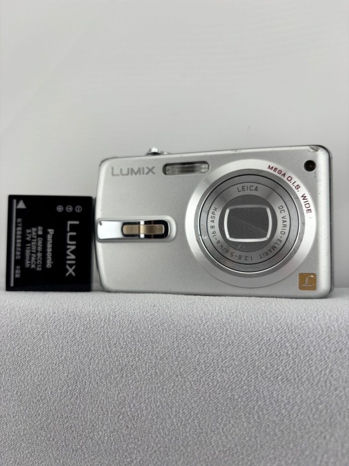 2124【動作確認済み】 Panasonic LUMIX DMC-FX50 シルバー