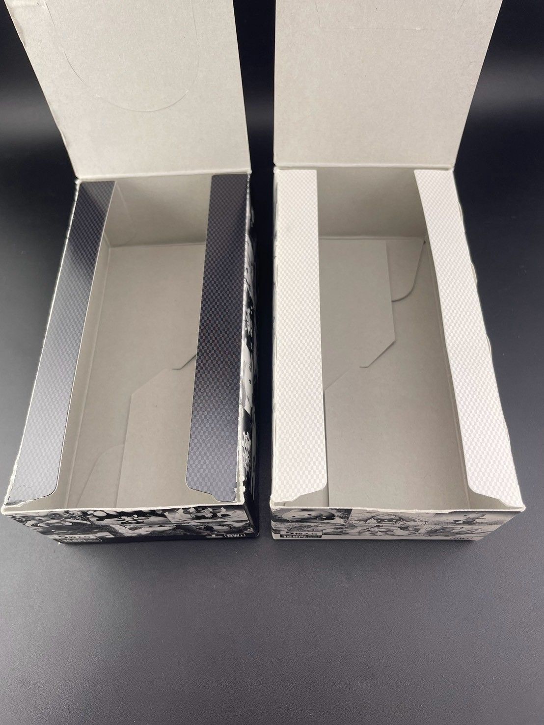 中古品】2BOX 空箱 ブラックコレクション ホワイトコレクション BW