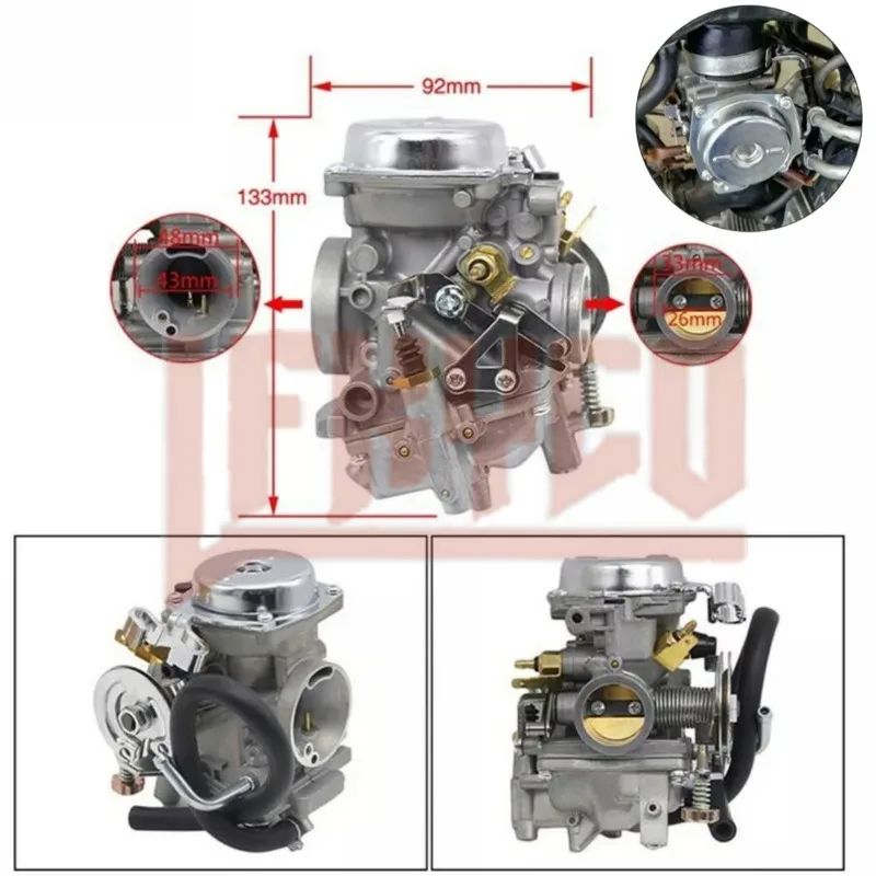 ヤマハ XV250/VSTAR250/VIRAGO250 用 キャブレターパーツ 1988-2015