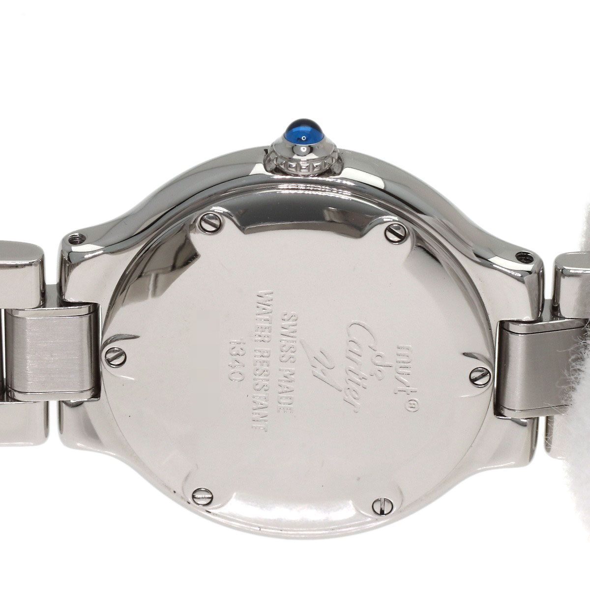 CARTIER カルティエ W10109T2 マスト21 SM 腕時計 SS SS レディース