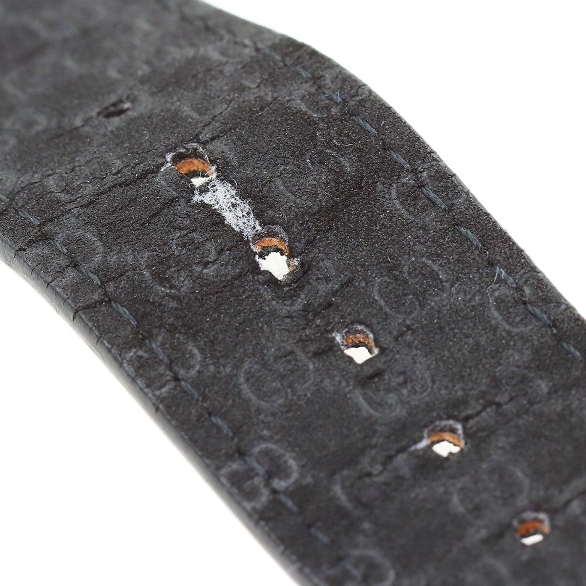 GUCCI グッチ YA12625 Gタイムレス クロノ 腕時計 SS 革 メンズ [中古