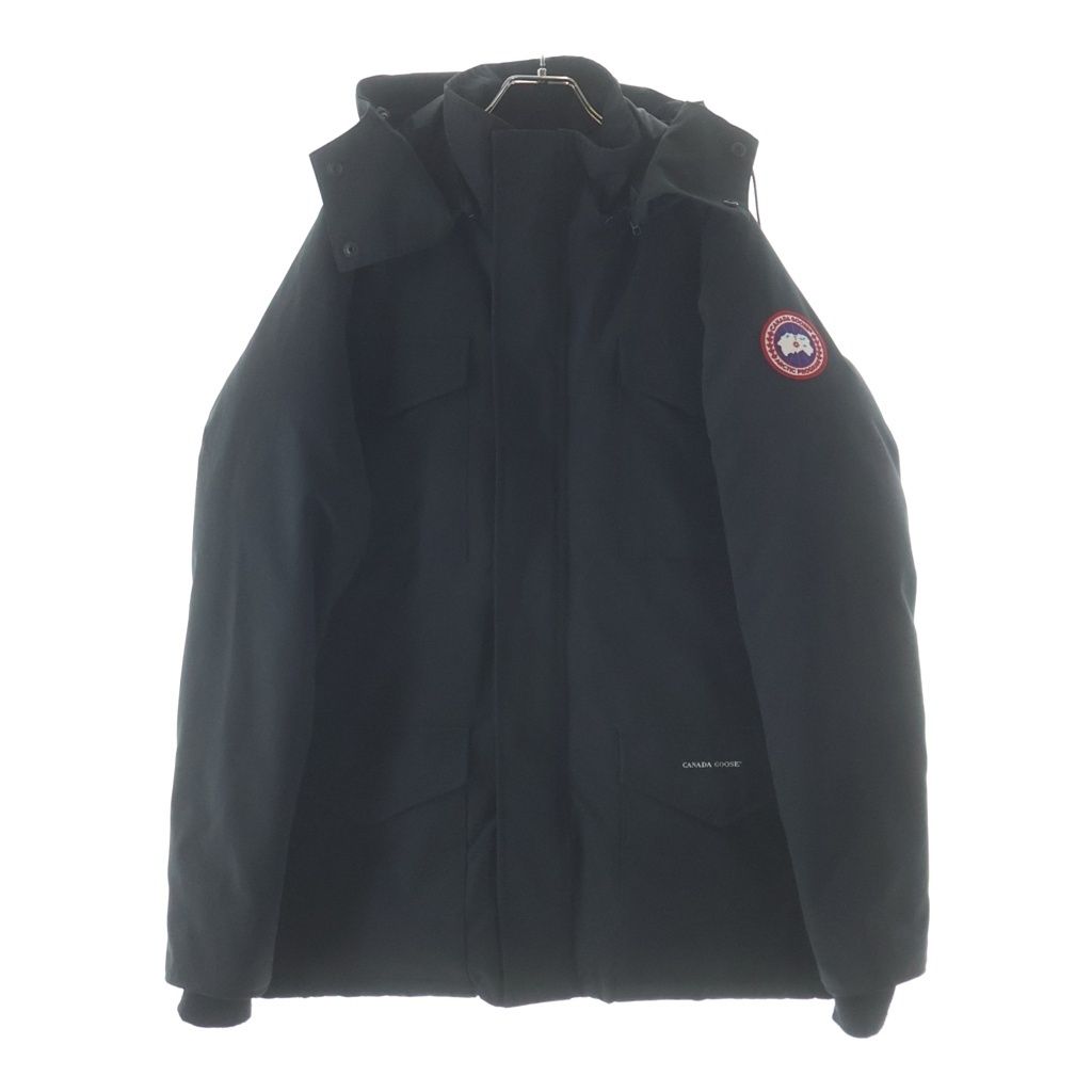   カナダグース CONSTABLE PARKA コンスタブル フラップポケット フーデッド ジップアップ ダウン ジャケット ブラック 4071M 4071M CANADA GOOSE (カナダグース) CONSTABLE PARKA コンスタブル フラップ