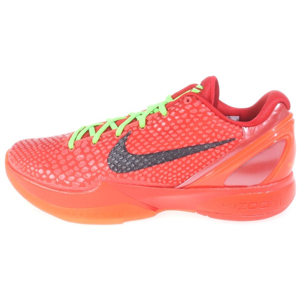 NIKE (ナイキ) KOBE 6 PROTRO REVERSE GRINCH FV4921-600 コービー6 リバースグリンチ ローカットスニーカー レッド US9/27cm FV4921-600