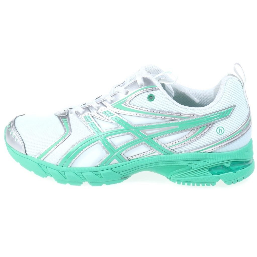 ASICS (アシックス) × Hidden NY Gel-DS Trainer 14 × ヒドゥン NY ゲルDS トレーナー14 ローカットメッシュスニーカー シューズ ホワイト/グリーン 28.0cm 1203A974-100