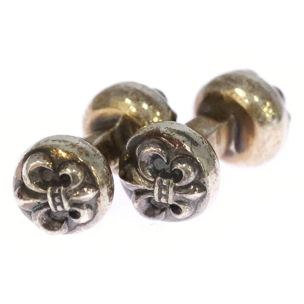 CHROME HEARTS (クロムハーツ) CUFFS BARBELL カフスバーベル BSフレア シルバー