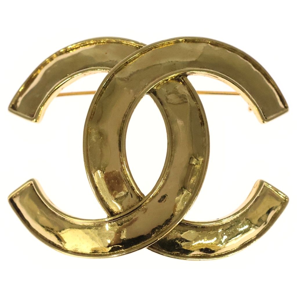 CHANEL (シャネル) ココマーク ピンバッジ ブローチ ゴールド GP