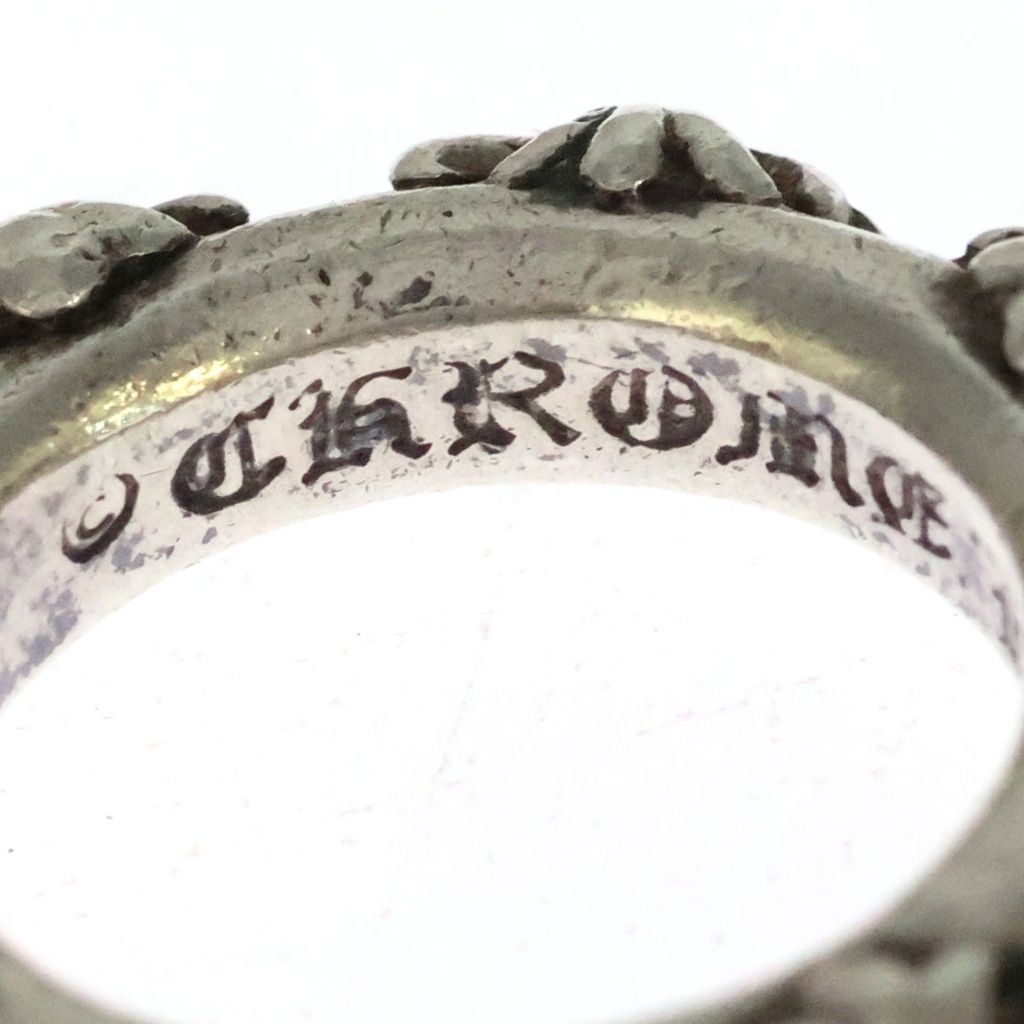 CHROME HEARTS (クロムハーツ) CROSS BAND クロスバンド リング