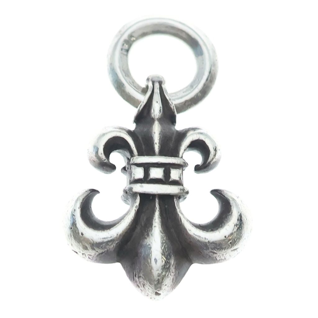 CHROME HEARTS (クロムハーツ) OLD BS FLUER CHARM オールド BSフレアチャーム ネックレストップ シルバー -