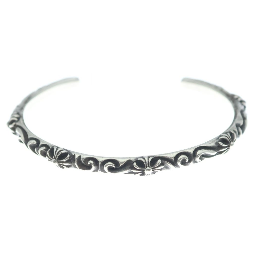 CHROME HEARTS (クロムハーツ) BANGLE SBT SBTバンドバングル ブレスレット シルバー BCA126
