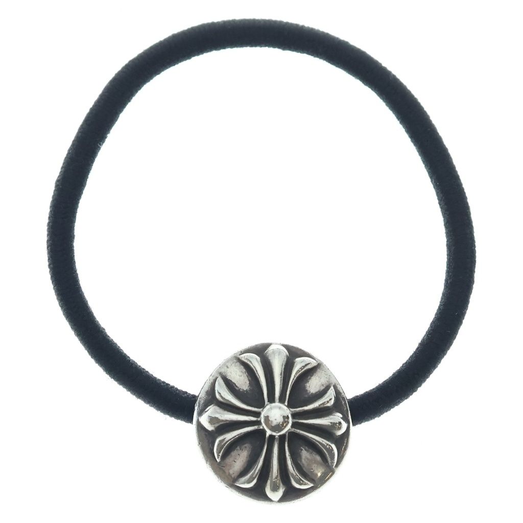 CHROME HEARTS (クロムハーツ) HAIRBAND クロスボール ヘアバンド ヘアゴムコンチョ シルバー BCA151 59,400円