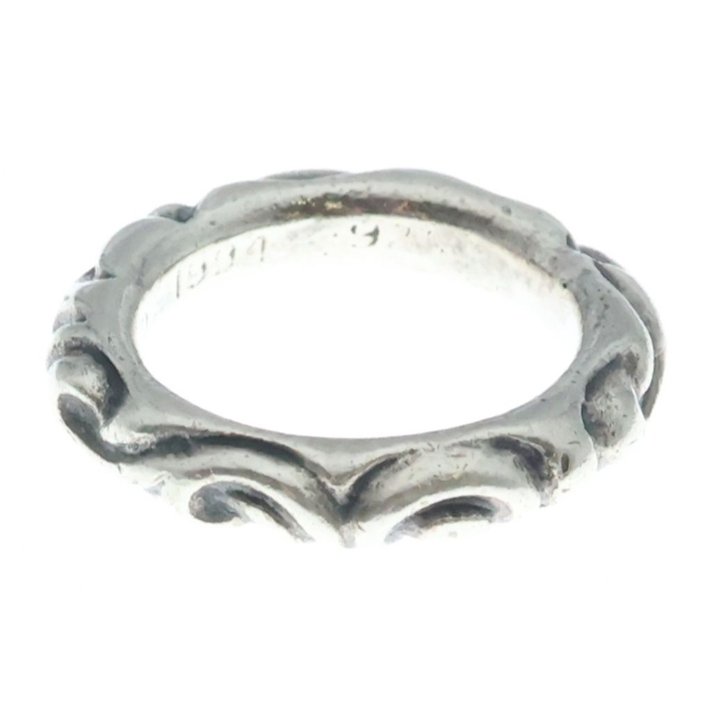 CHROME HEARTS (クロムハーツ) SCRL BAND スクロールバンド リング