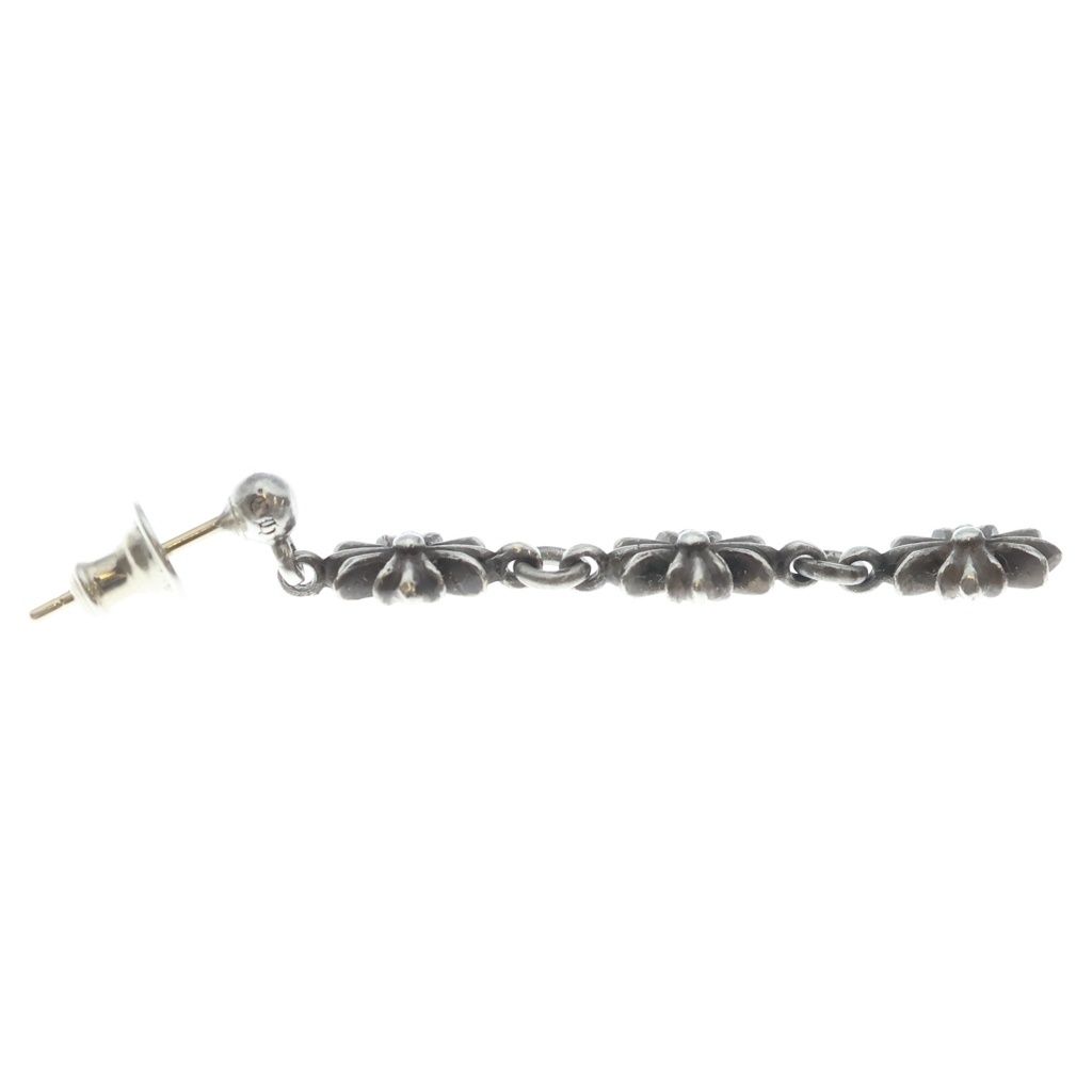 CHROME HEARTS (クロムハーツ) TINY E CH PLS 3 タイニーECHプラス3ドロップ ピアス シルバー BCA116