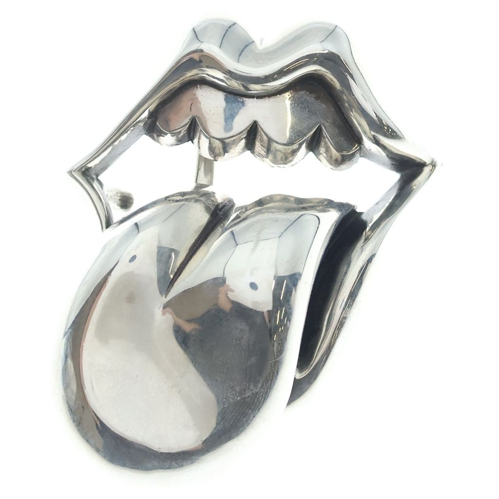 CHROME HEARTS (クロムハーツ) BUCKL L&T1.5 リップアンドタン シルバーバックル ‐